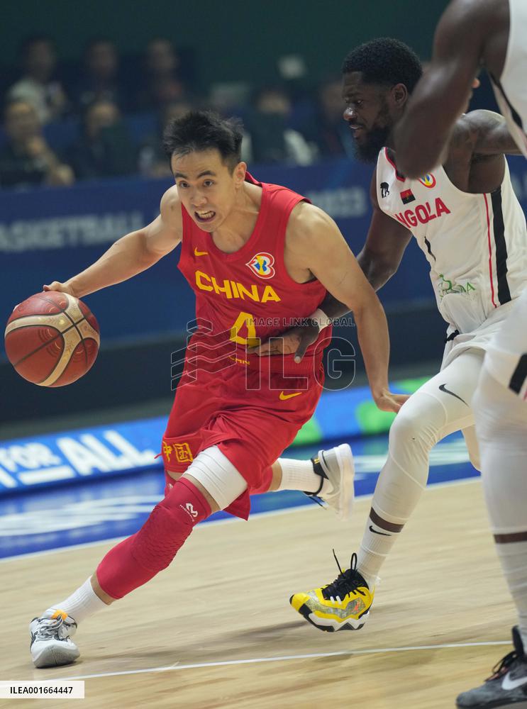 (SP)THE PHILIPPINES-MANILA-BASKETBALL-FIBA WORLD CUP-CLASSIFICATION ROUND-CHN VS ANG