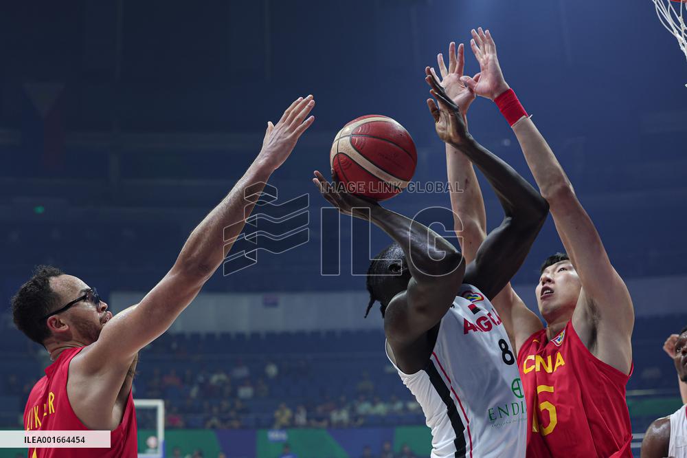 (SP)THE PHILIPPINES-MANILA-BASKETBALL-FIBA WORLD CUP-CLASSIFICATION ROUND-CHN VS ANG