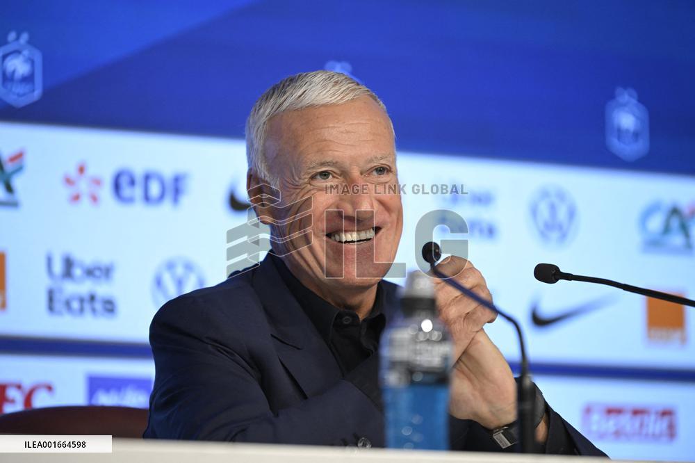 Didier Deschamps Press Conference - Paris