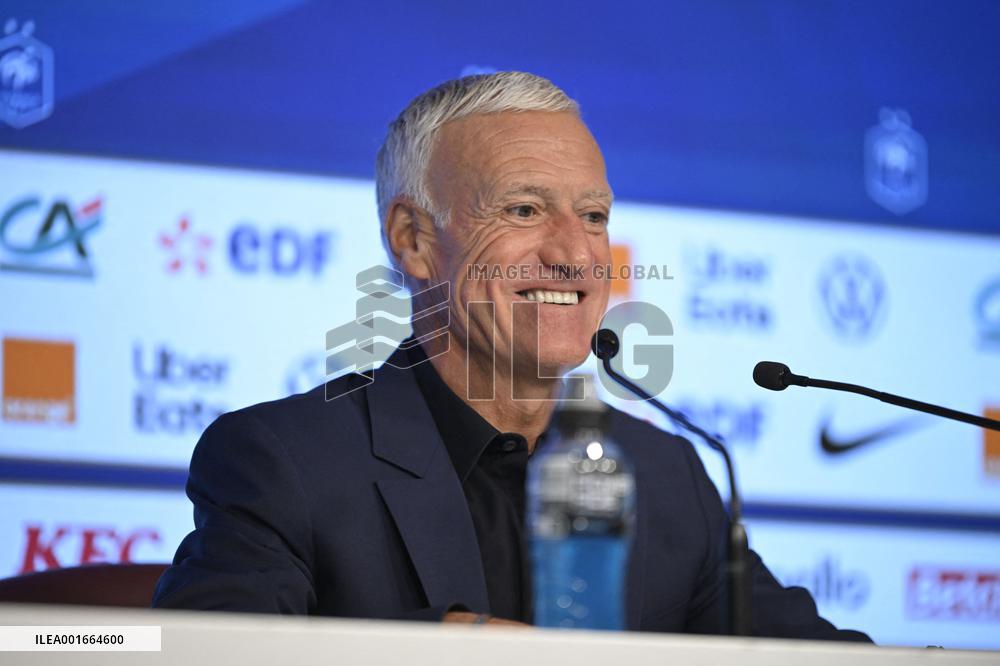 Didier Deschamps Press Conference - Paris