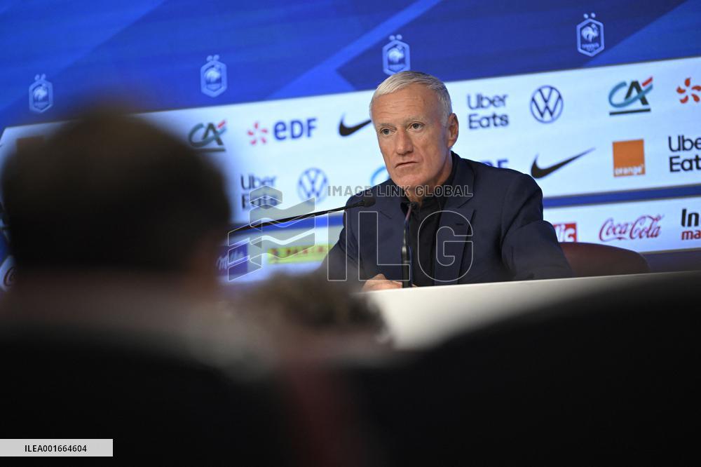 Didier Deschamps Press Conference - Paris