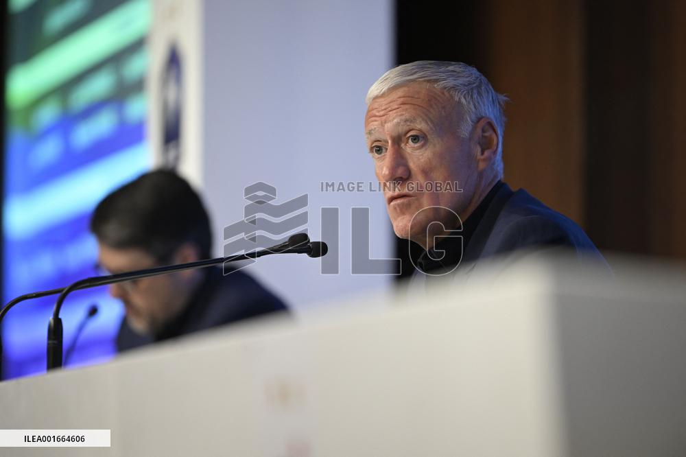 Didier Deschamps Press Conference - Paris
