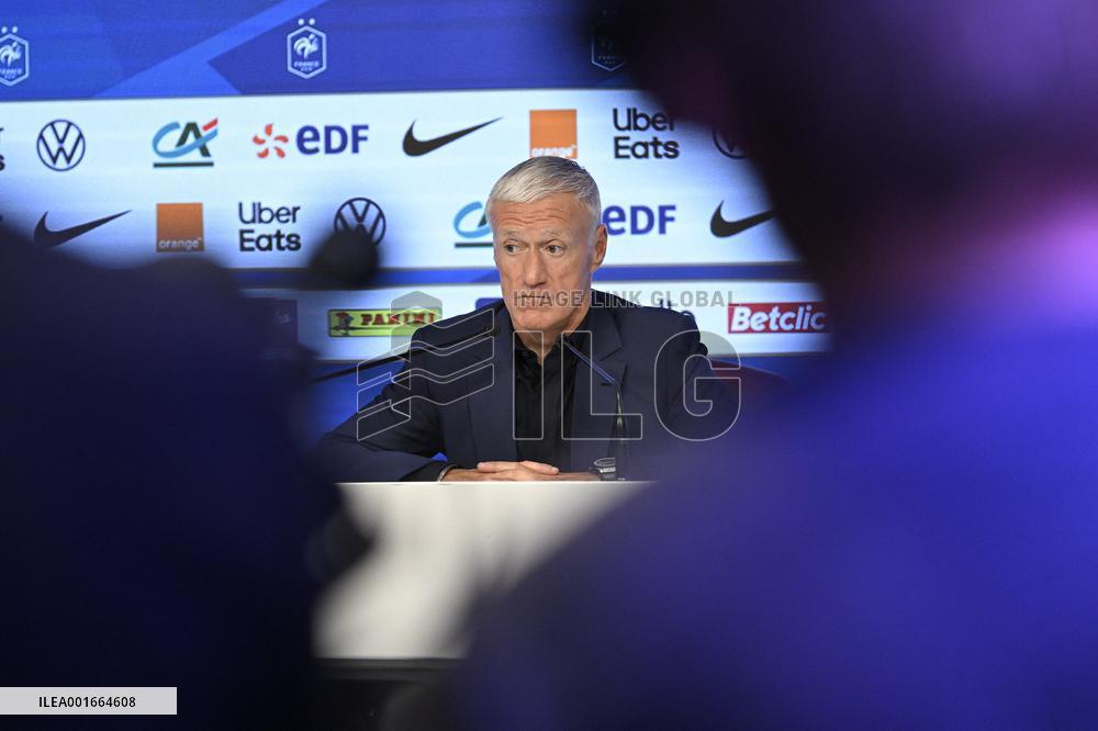 Didier Deschamps Press Conference - Paris