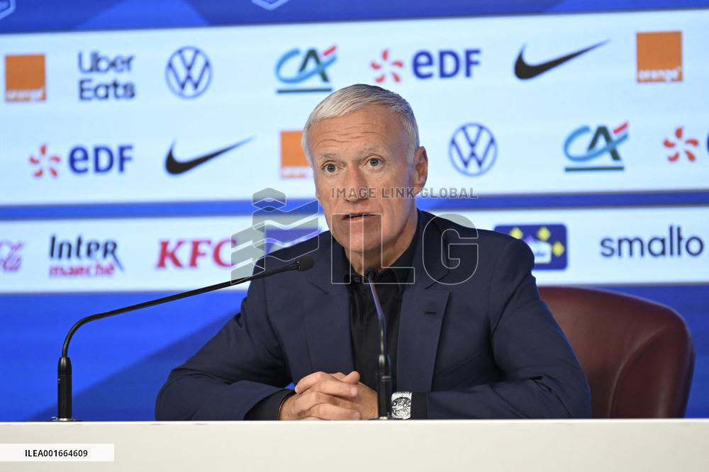 Didier Deschamps Press Conference - Paris