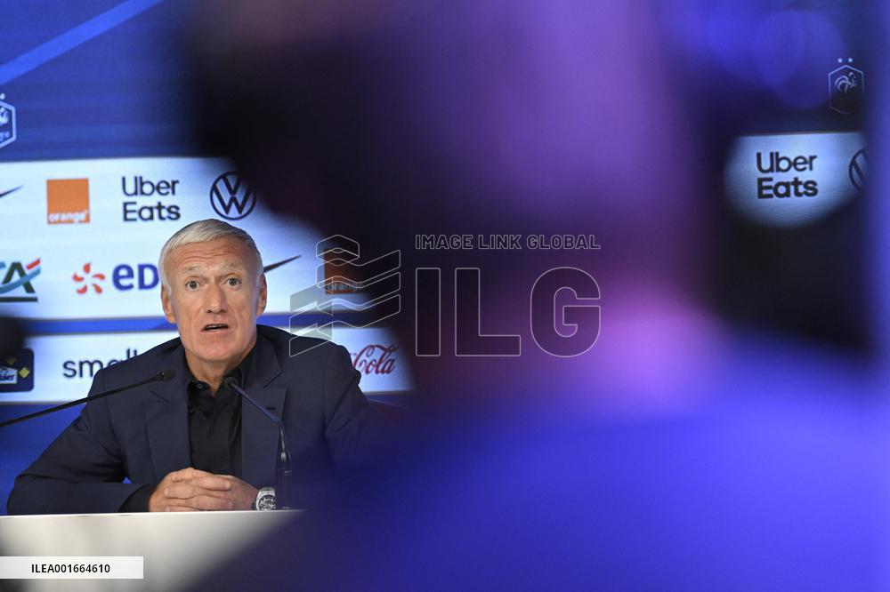 Didier Deschamps Press Conference - Paris
