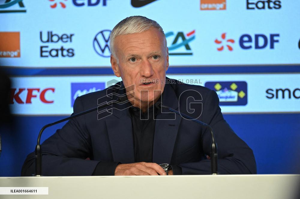 Didier Deschamps Press Conference - Paris