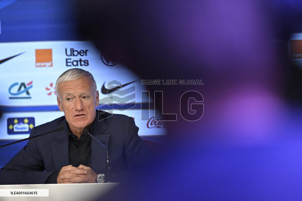 Didier Deschamps Press Conference - Paris