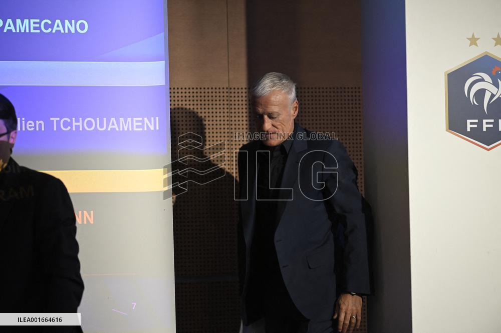 Didier Deschamps Press Conference - Paris