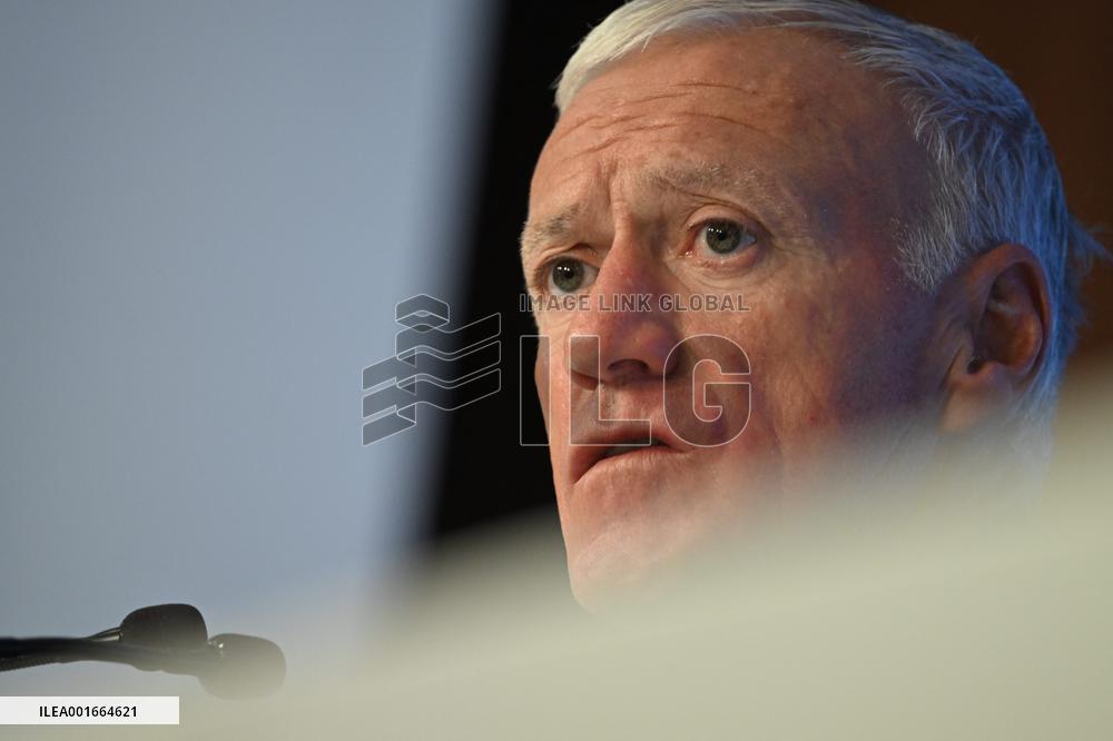 Didier Deschamps Press Conference - Paris