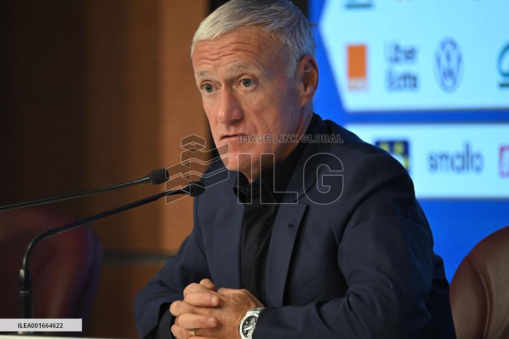 Didier Deschamps Press Conference - Paris