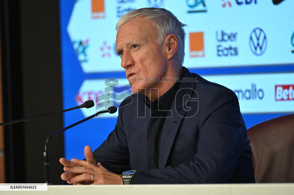 Didier Deschamps Press Conference - Paris