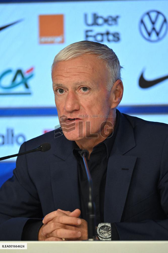 Didier Deschamps Press Conference - Paris