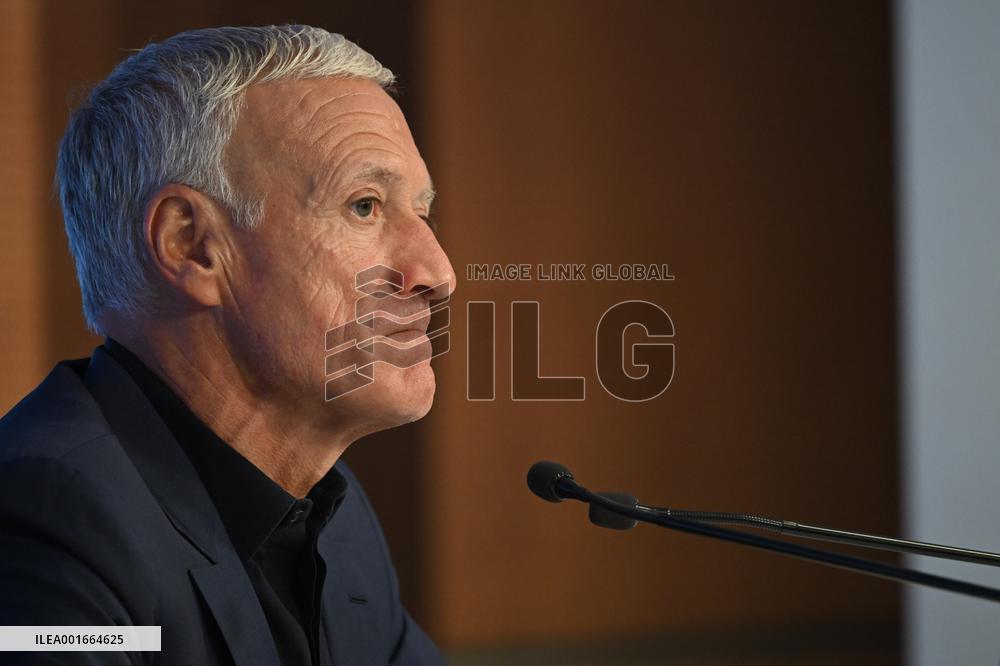 Didier Deschamps Press Conference - Paris