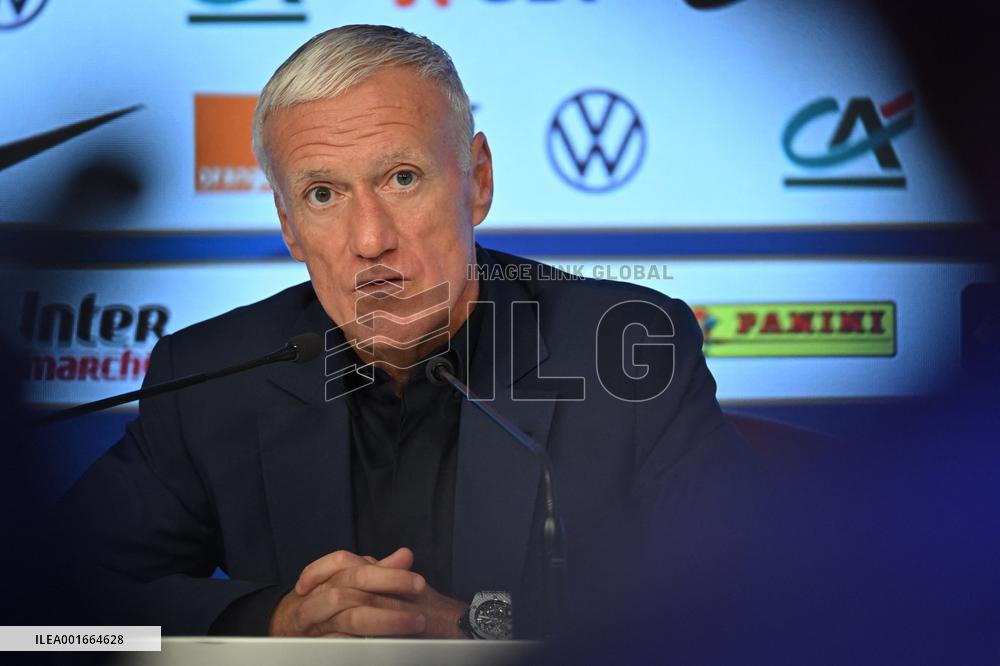Didier Deschamps Press Conference - Paris