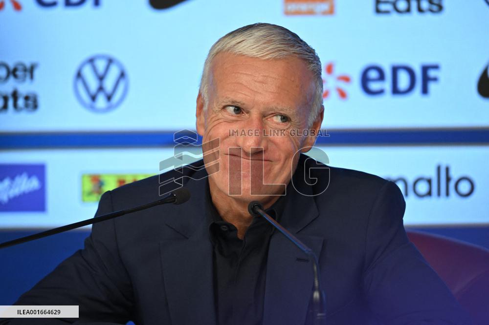 Didier Deschamps Press Conference - Paris