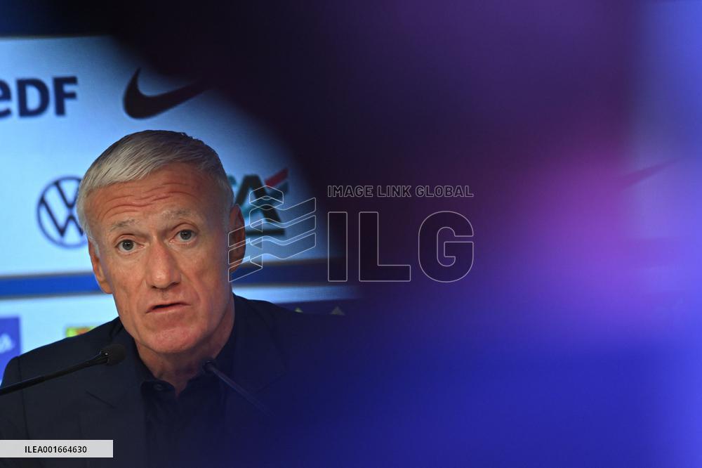 Didier Deschamps Press Conference - Paris