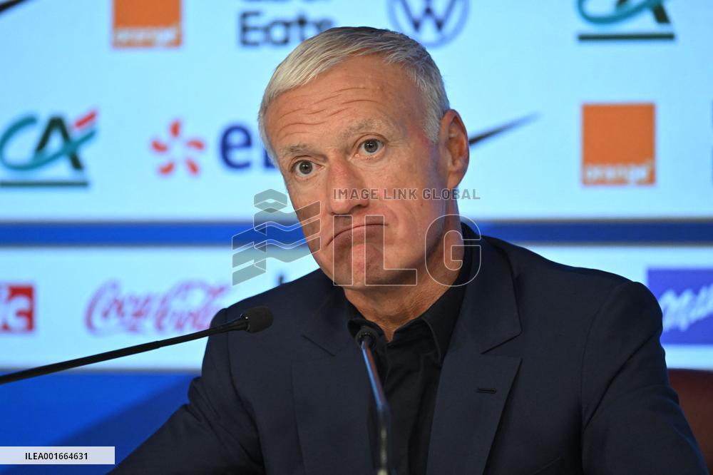 Didier Deschamps Press Conference - Paris