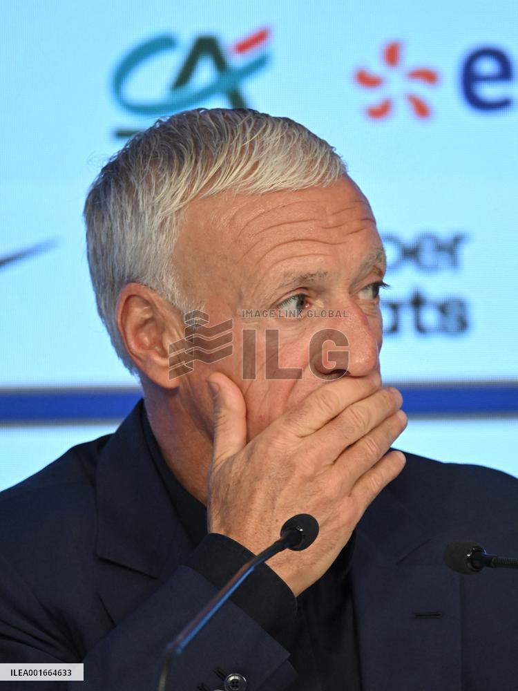 Didier Deschamps Press Conference - Paris