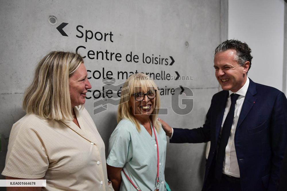Ministerial Visit To Gennevilliers