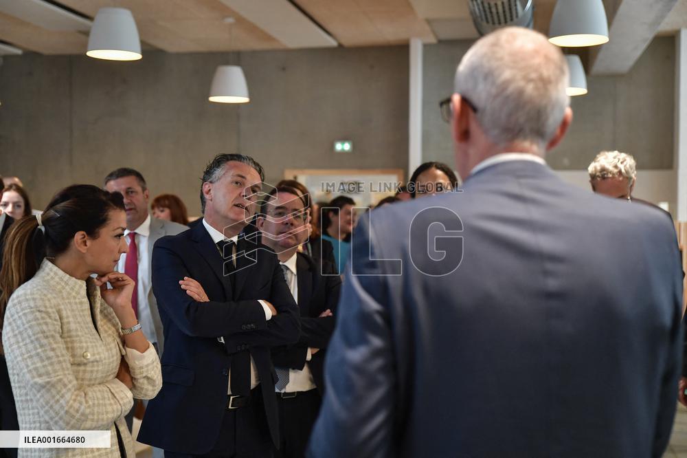 Ministerial Visit To Gennevilliers