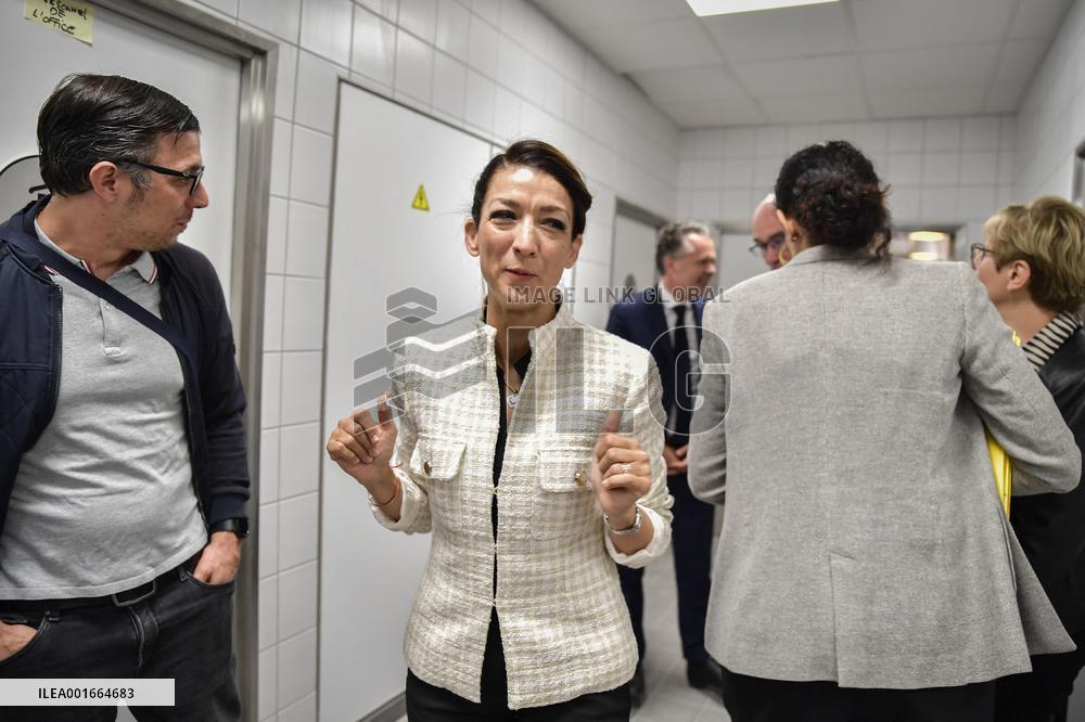 Ministerial Visit To Gennevilliers