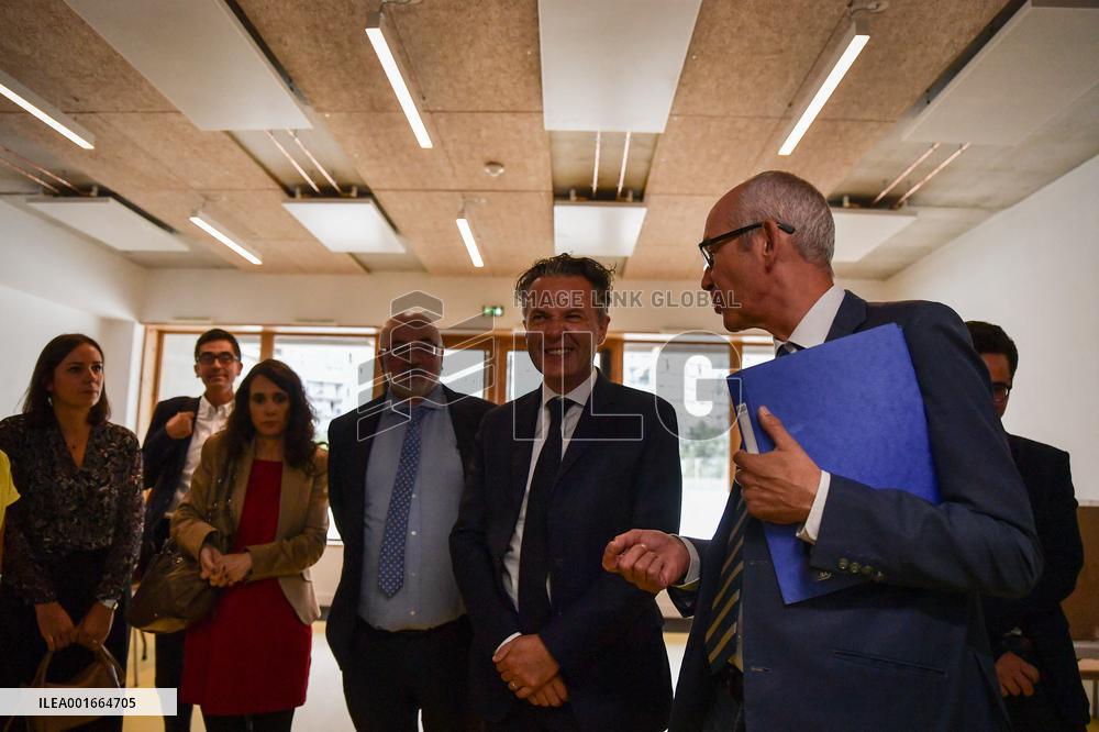 Ministerial Visit To Gennevilliers