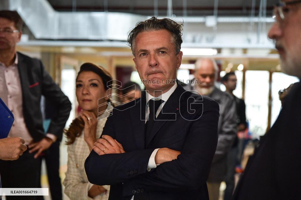 Ministerial Visit To Gennevilliers