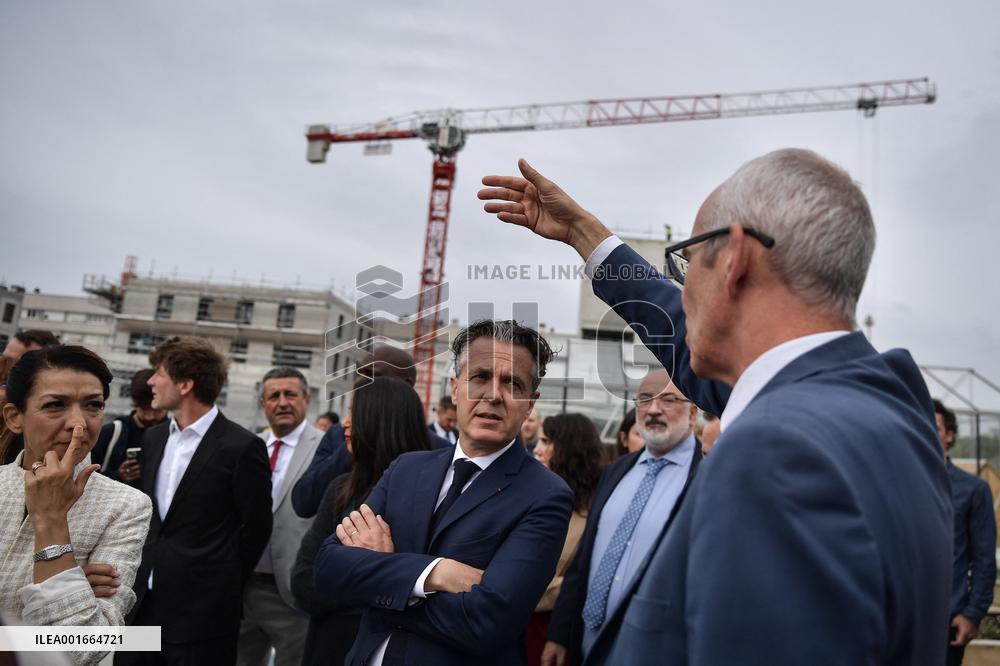 Ministerial Visit To Gennevilliers
