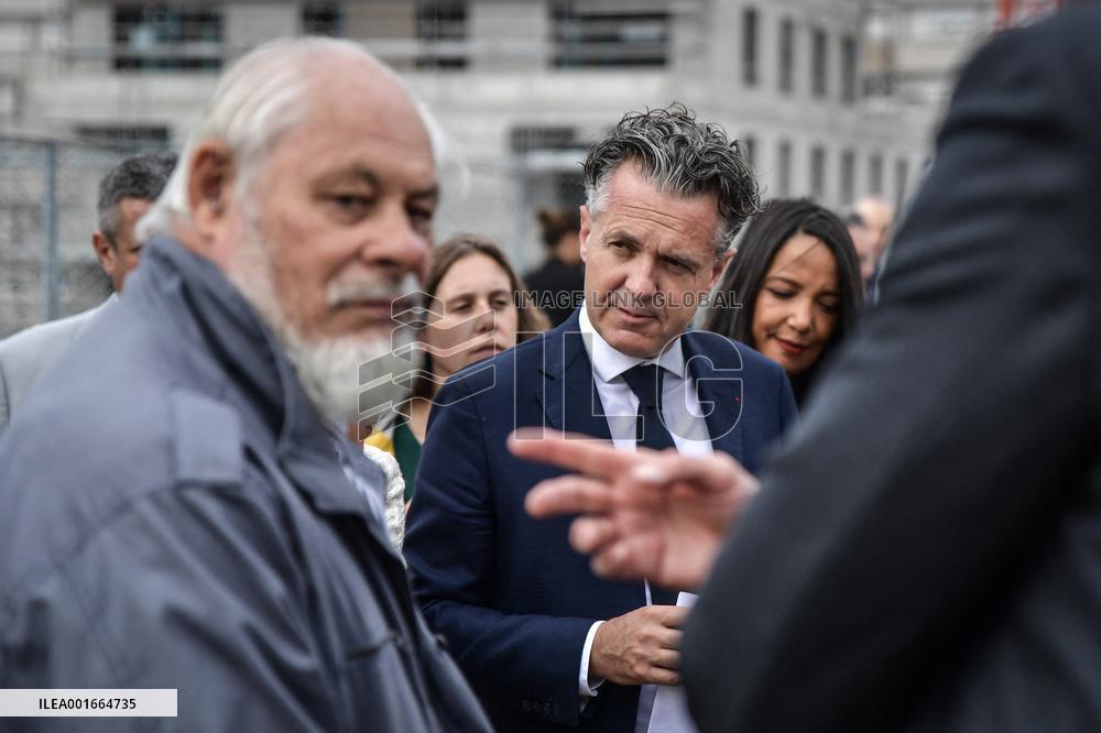 Ministerial Visit To Gennevilliers