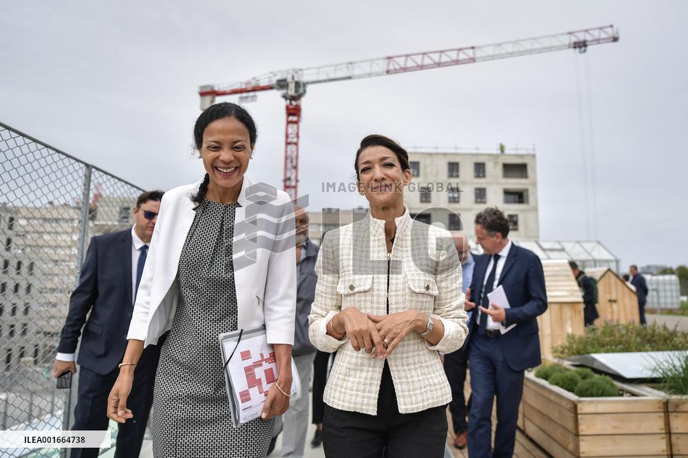 Ministerial Visit To Gennevilliers