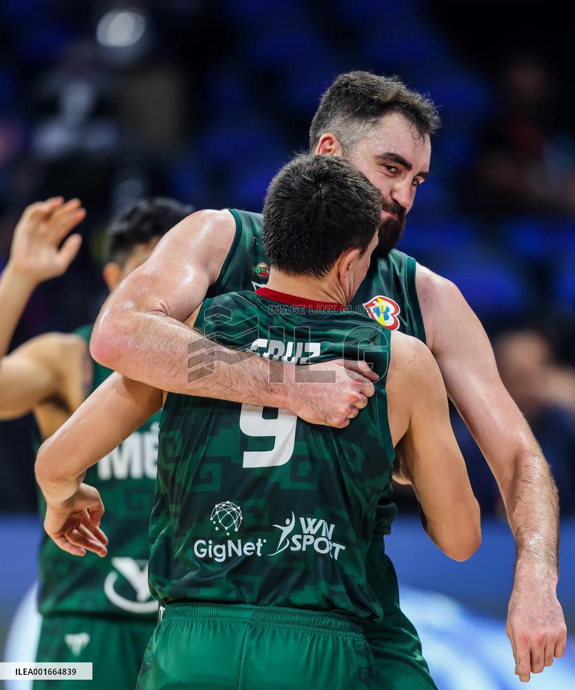 (SP)THE PHILIPPINES-MANILA-BASKETBALL-FIBA WORLD CUP-CLASSIFICATION ROUND-MEX VS NZL