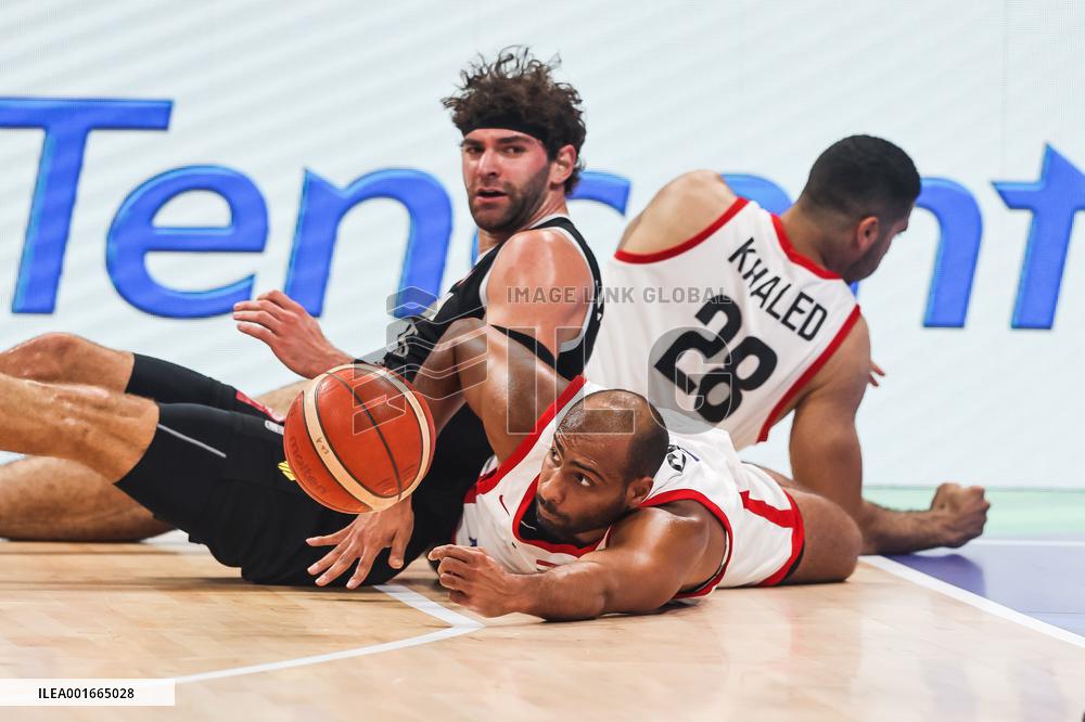 (SP)THE PHILIPPINES-MANILA-BASKETBALL-FIBA WORLD CUP-CLASSIFICATION ROUND-EGY VS JOR