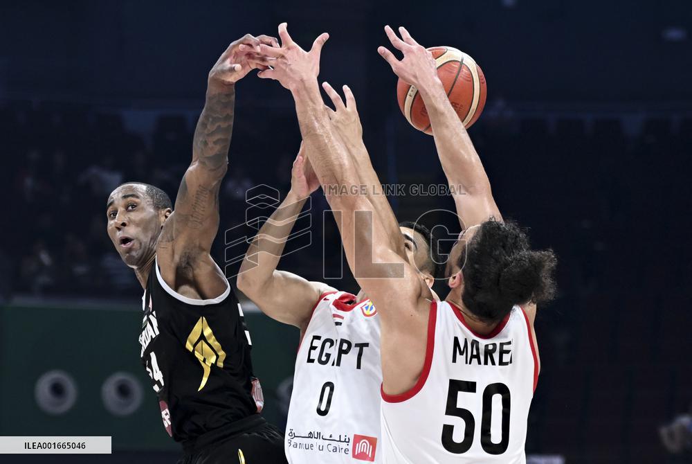 (SP)THE PHILIPPINES-MANILA-BASKETBALL-FIBA WORLD CUP-CLASSIFICATION ROUND-EGY VS JOR
