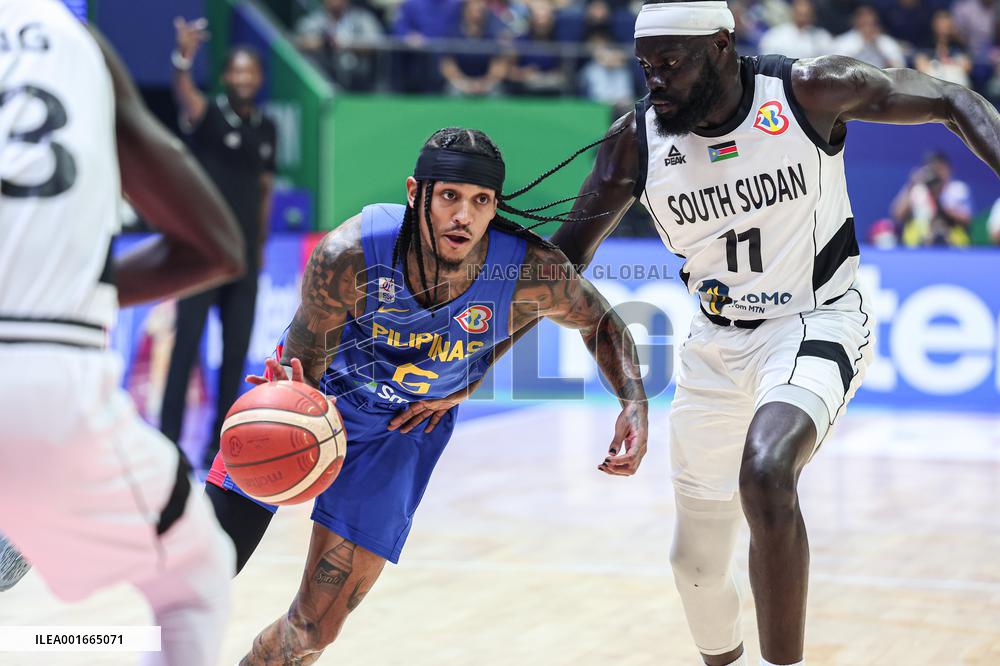 (SP)THE PHILIPPINES-MANILA-FIBA BASKETBALL WORLD CUP-CLASSIFICATION ROUND-SSD VS PHI