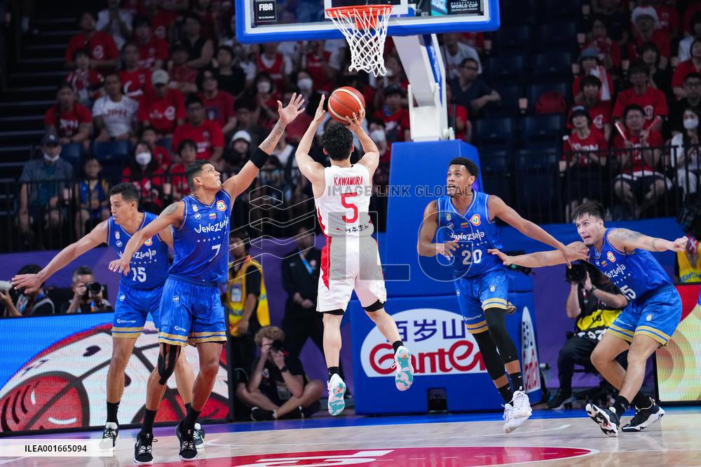 (SP)JAPAN-OKINAWA-FIBA BASKETBALL WORLD CUP-CLASSIFICATION ROUND-GROUP O-JPN VS VEN