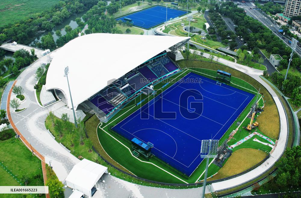 Hockey Field of The Asian Games in Hangzhou