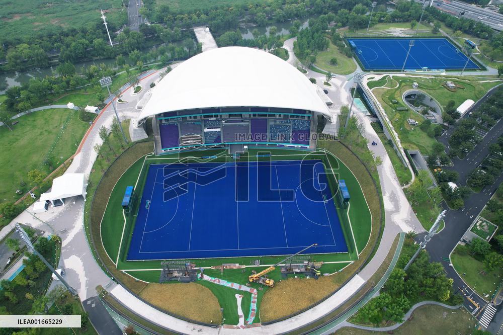 Hockey Field of The Asian Games in Hangzhou