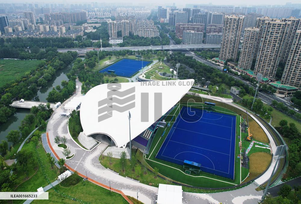 Hockey Field of The Asian Games in Hangzhou