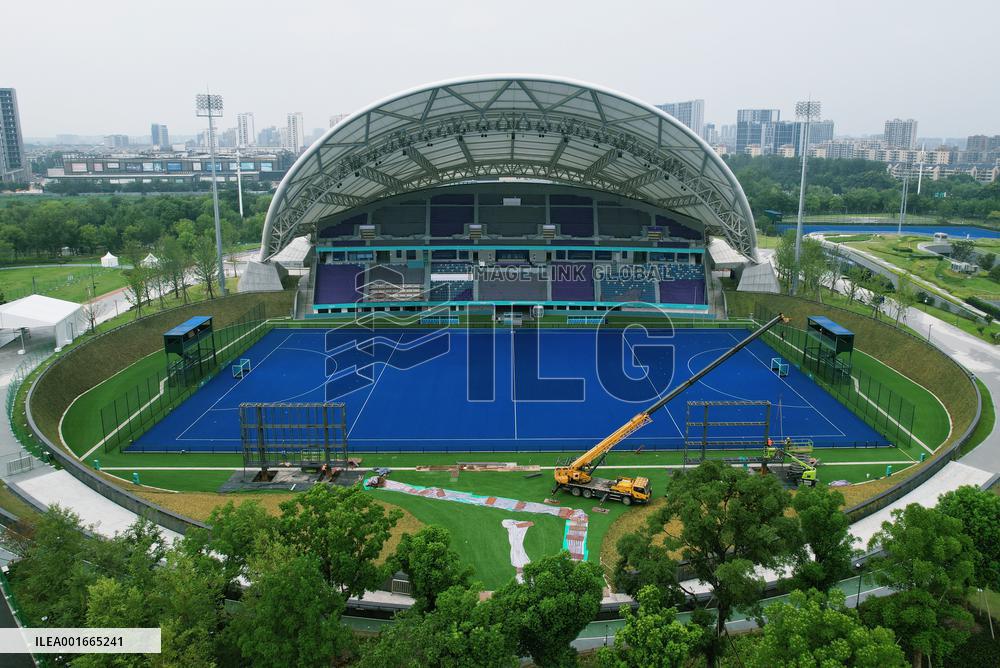 Hockey Field of The Asian Games in Hangzhou