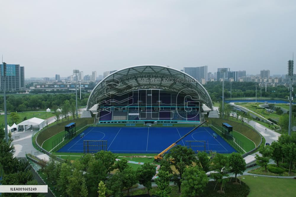 Hockey Field of The Asian Games in Hangzhou