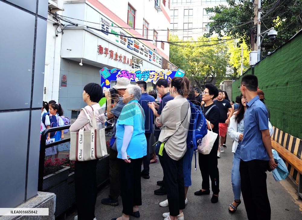 School New Semester Begin in Beijing
