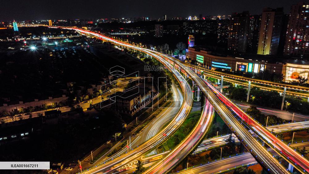 Saihong Overpass in Nanjing