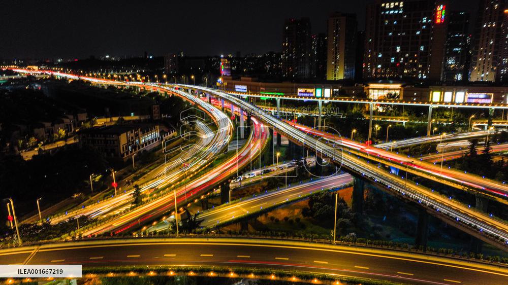 Saihong Overpass in Nanjing