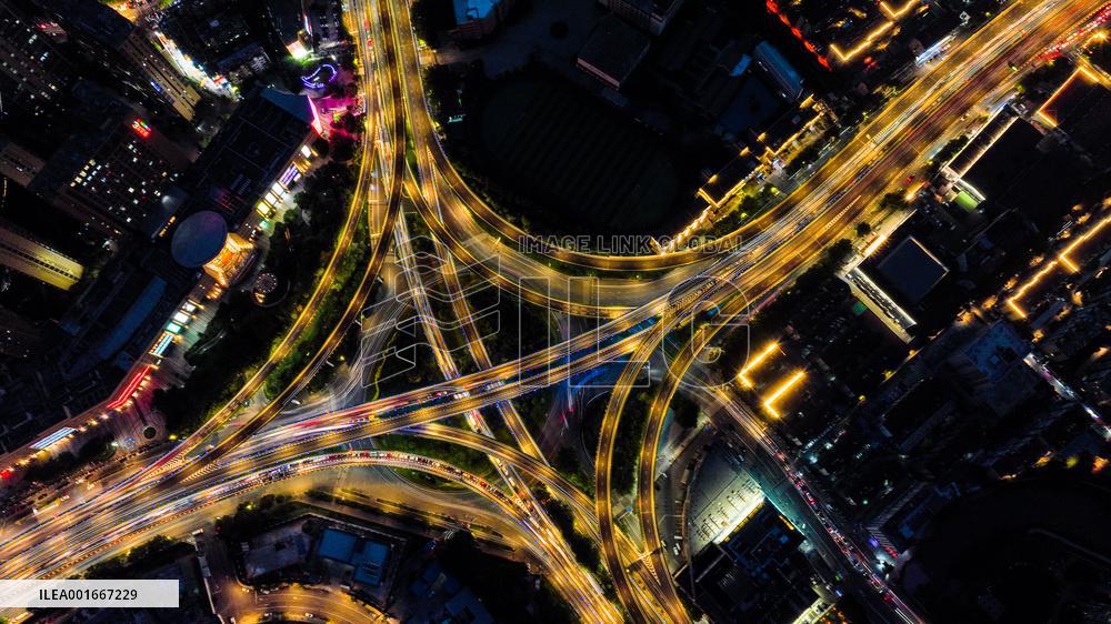 Saihong Overpass in Nanjing