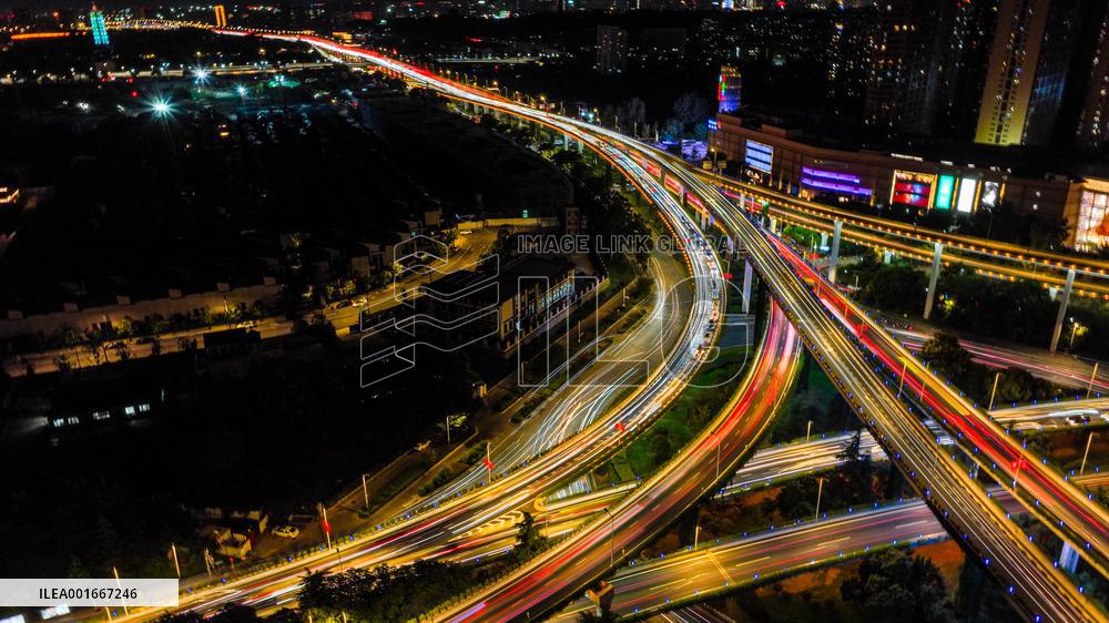 Saihong Overpass in Nanjing