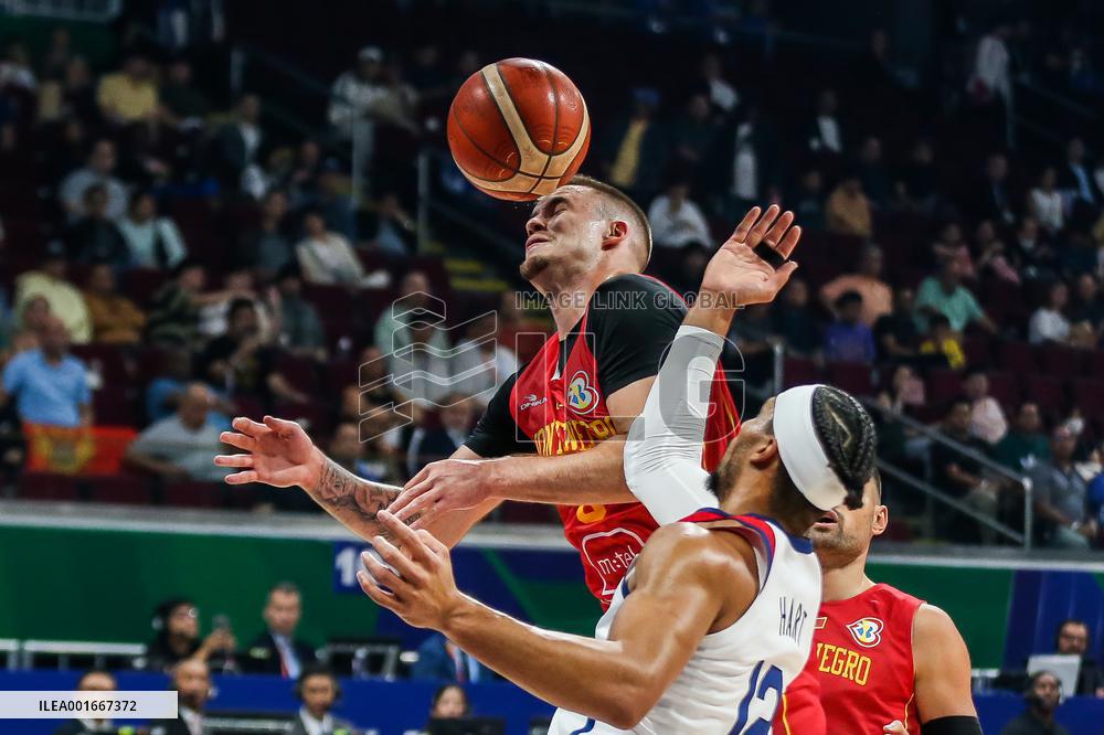 (SP)PHILIPPINES-MANILA-BASKETBALL-FIBA WORLD CUP-SECOND ROUND-USA VS MNE