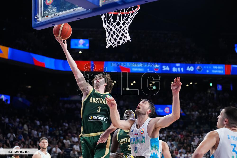 (SP)JAPAN-OKINAWA-BASKETBALL-FIBA WORLD CUP-SECOND ROUND-SLO VS AUS