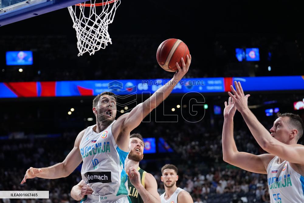 (SP)JAPAN-OKINAWA-BASKETBALL-FIBA WORLD CUP-SECOND ROUND-SLO VS AUS