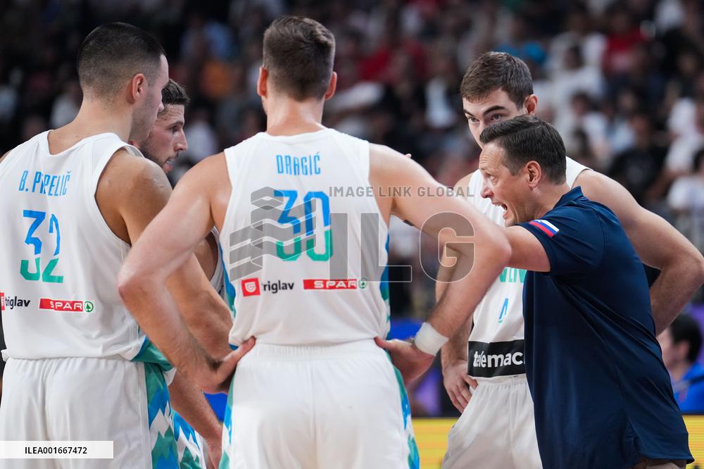 (SP)JAPAN-OKINAWA-BASKETBALL-FIBA WORLD CUP-SECOND ROUND-SLO VS AUS