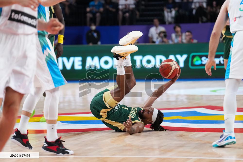 (SP)JAPAN-OKINAWA-BASKETBALL-FIBA WORLD CUP-SECOND ROUND-SLO VS AUS